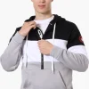 Canada Weather Gear 1/2 Zip Colour Block Hoodie - Black