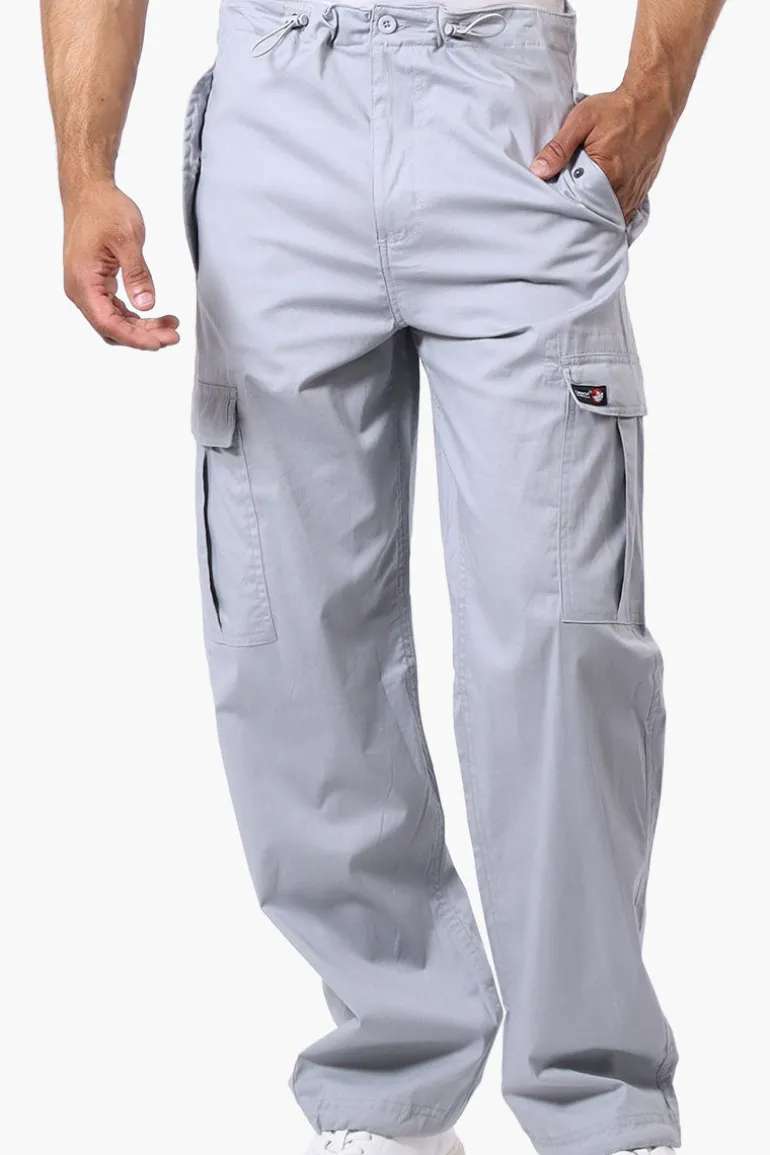 Canada Weather Gear Adventure Bound Drawstring Cargo Pants - Grey