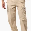 Canada Weather Gear Adventure Bound Drawstring Cargo Pants - Cream