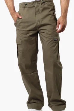 Canada Weather Gear Adventure Bound Drawstring Cargo Pants - Olive