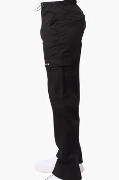 Canada Weather Gear Adventure Bound Drawstring Cargo Pants - Black