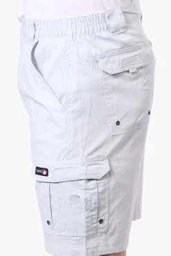 Canada Weather Gear Adventure Bound Cargo Pocket Shorts - Stone