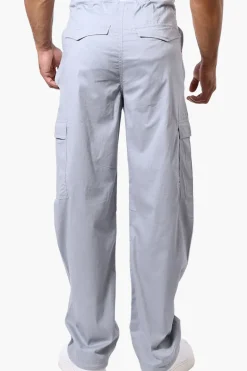Canada Weather Gear Adventure Bound Drawstring Cargo Pants - Grey