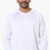 Canada Weather Gear Athletic Logo Sleeve Long Sleeve Top - White