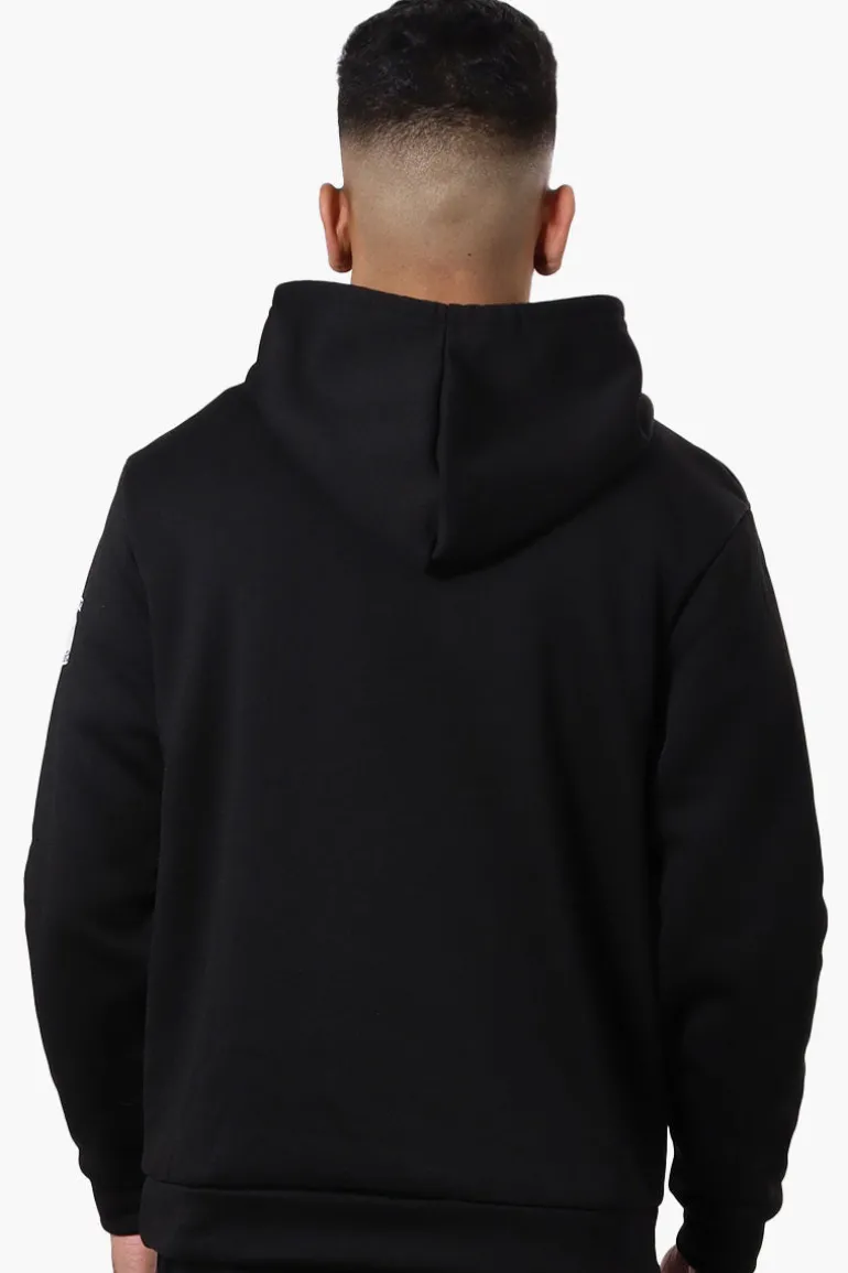 Canada Weather Gear Banff Print Hoodie - Black