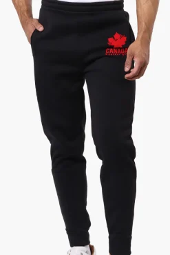 Canada Weather Gear Basic Solid Joggers - Black