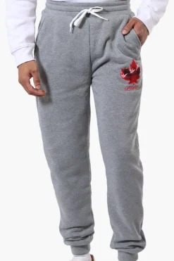 Canada Weather Gear Basic Tie Waist Joggers - Grey