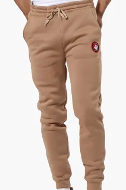Canada Weather Gear Basic Tie Waist Joggers - Brown