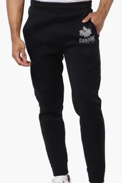 Canada Weather Gear Basic Solid Joggers - Black