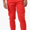Canada Weather Gear Basic Tie Waist Joggers - Red