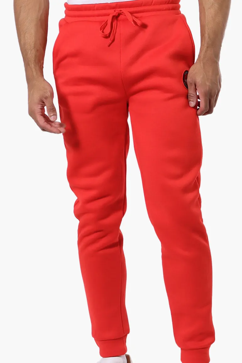 Canada Weather Gear Basic Tie Waist Joggers - Red