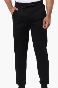 Canada Weather Gear Basic Tie Waist Joggers - Black