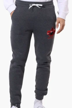 Canada Weather Gear Basic Tie Waist Joggers - Grey
