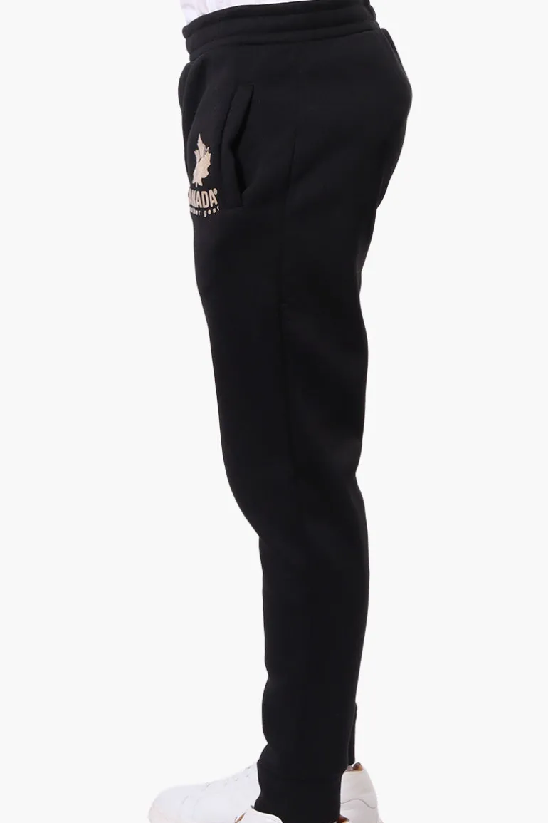 Canada Weather Gear Basic Solid Joggers - Black