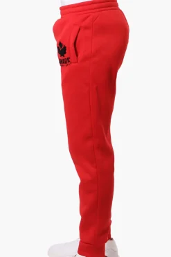 Canada Weather Gear Basic Solid Joggers - Red