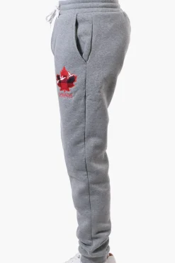 Canada Weather Gear Basic Tie Waist Joggers - Grey