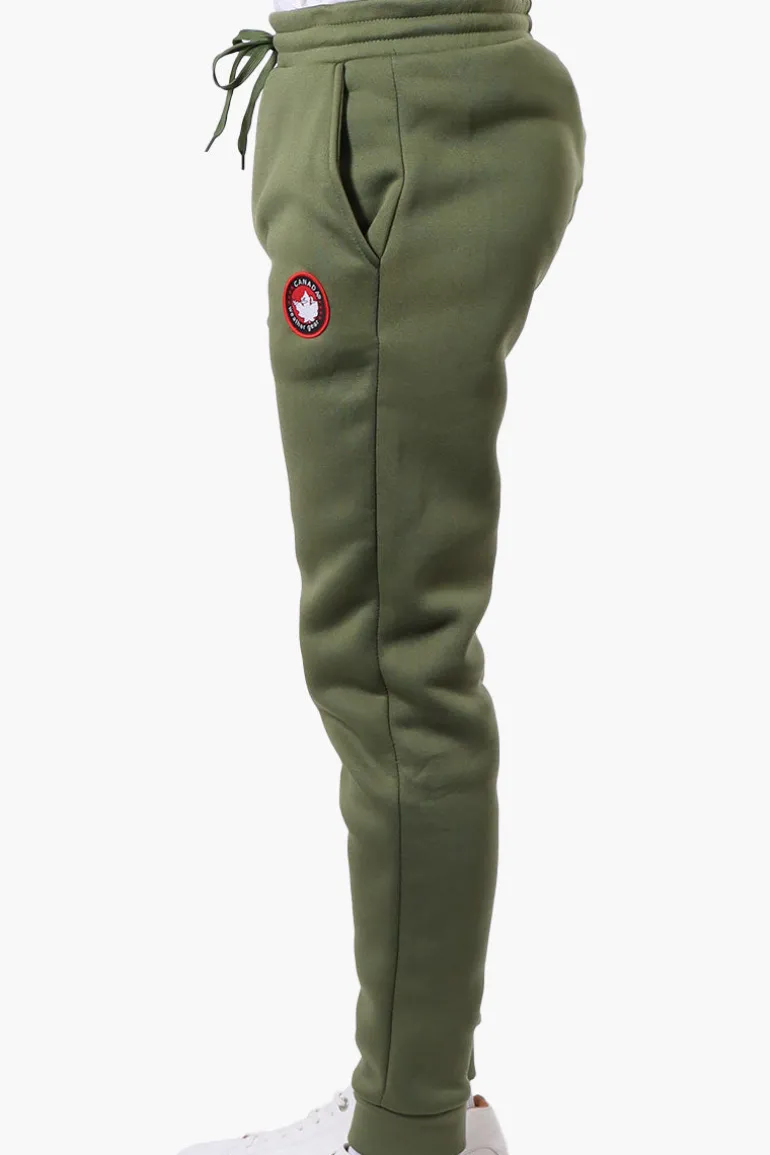 Canada Weather Gear Basic Tie Waist Joggers - Olive