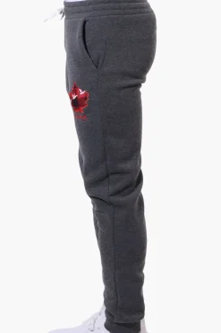 Canada Weather Gear Basic Tie Waist Joggers - Grey