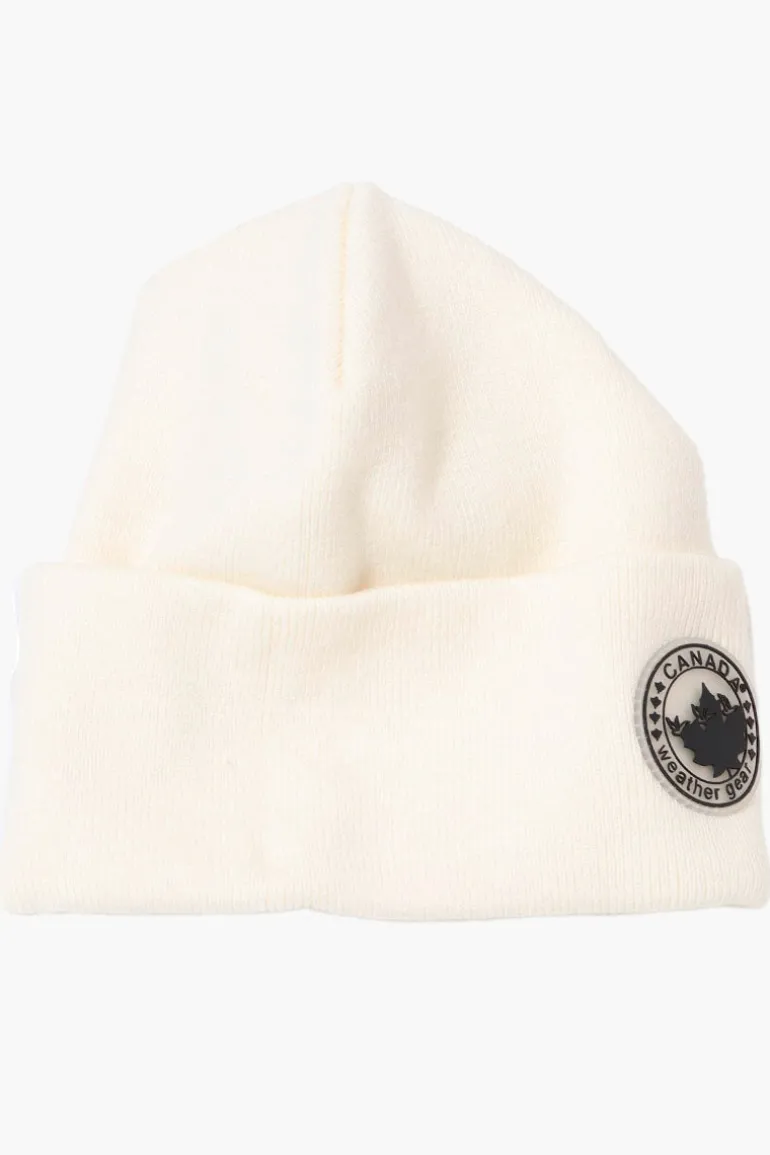 Canada Weather Gear Basic Cuffed Hat - Cream