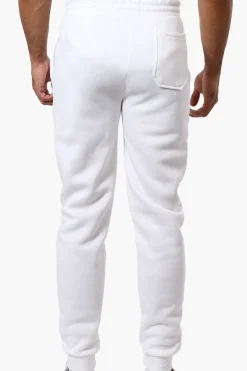 Canada Weather Gear Basic Tie Waist Joggers - White