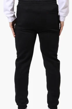 Canada Weather Gear Basic Tie Waist Joggers - Black
