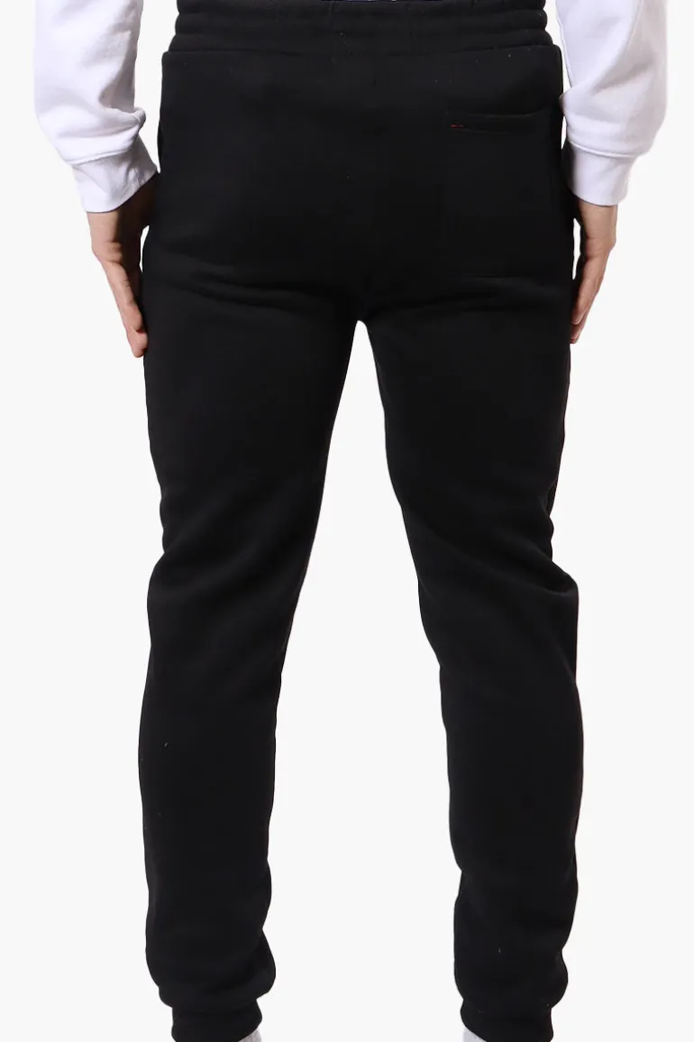 Canada Weather Gear Basic Tie Waist Joggers - Black