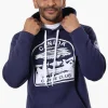 Canada Weather Gear Canoe Club Print Hoodie - Navy