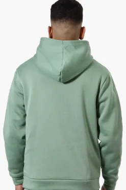 Canada Weather Gear Canoe Club Print Hoodie - Mint