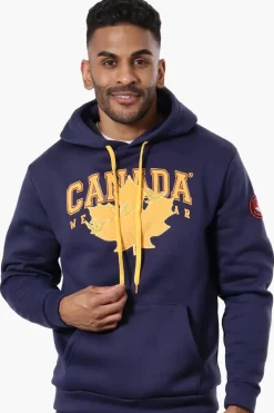 Canada Weather Gear Chest Logo Hoodie - Navy