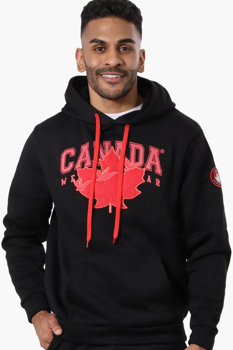 Canada Weather Gear Chest Logo Hoodie - Black