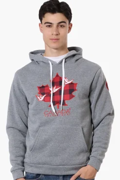 Canada Weather Gear Chest Logo Hoodie - Grey