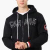 Canada Weather Gear Chest Logo Zip Up Hoodie - Black