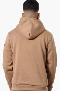 Canada Weather Gear Chest Logo Hoodie - Brown
