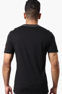 Canada Weather Gear Chest Logo Print Tee - Black