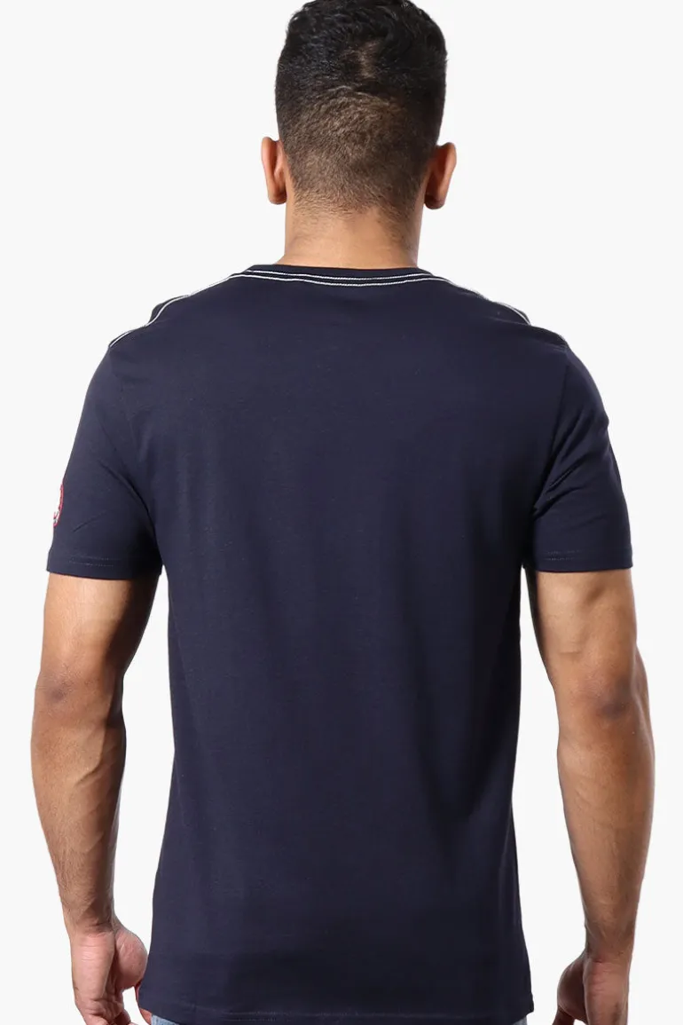 Canada Weather Gear Chest Logo Print Tee - Navy