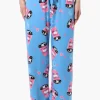 Canada Weather Gear Coffee Pattern Wide Leg Pajama Pants - Blue