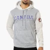 Canada Weather Gear Colour Block Hoodie - Grey