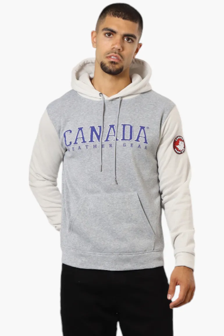 Canada Weather Gear Colour Block Hoodie - Grey