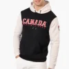 Canada Weather Gear Colour Block Hoodie - Black