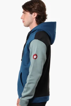 Canada Weather Gear Colour Block Hoodie - Navy