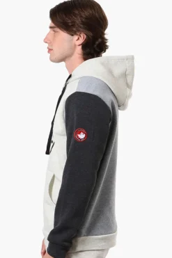 Canada Weather Gear Colour Block Hoodie - Stone