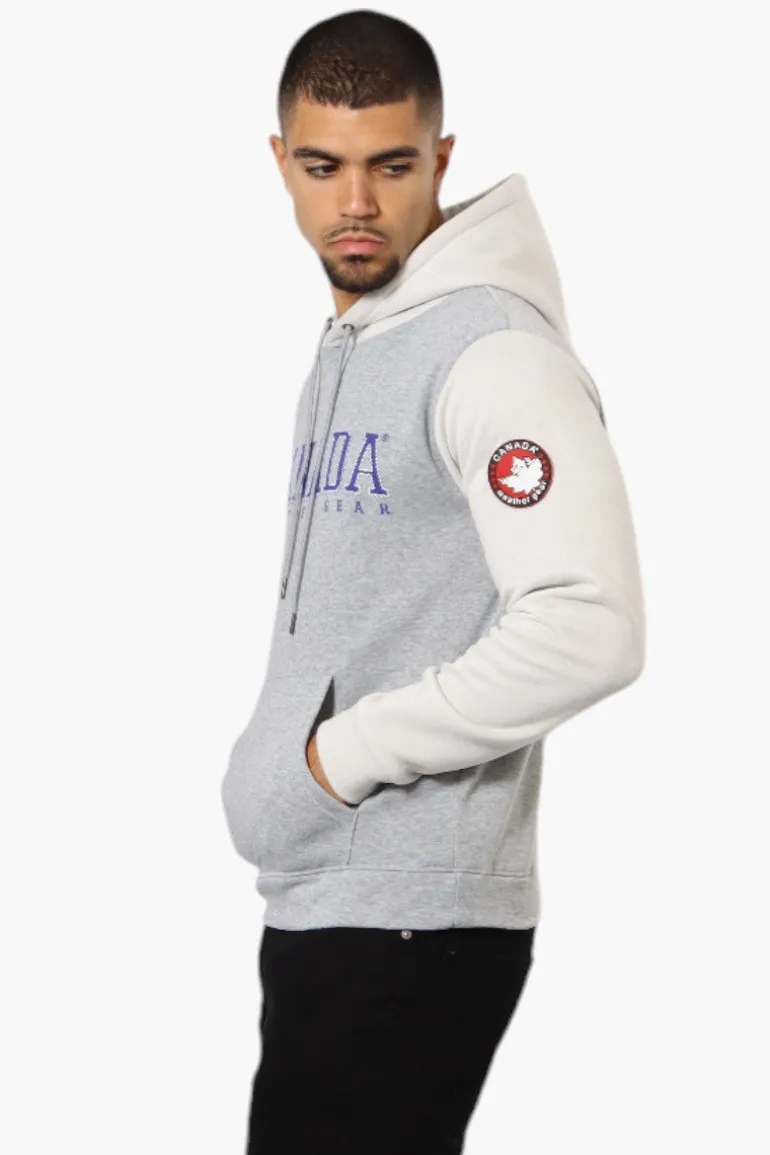Canada Weather Gear Colour Block Hoodie - Grey