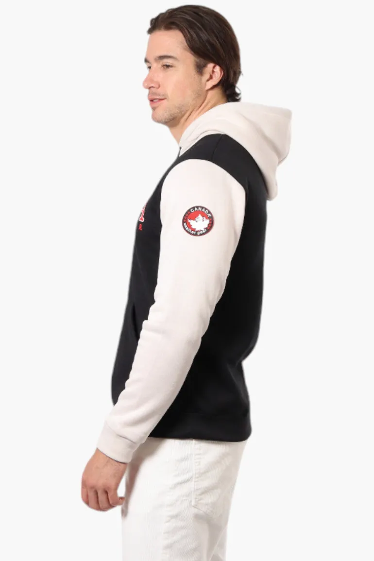 Canada Weather Gear Colour Block Hoodie - Black