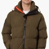 Canada Weather Gear Contrast Trim Bubble Bomber Jacket - Olive
