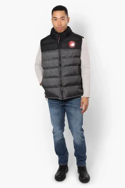 Canada Weather Gear Contrast Bubble Vest - Grey