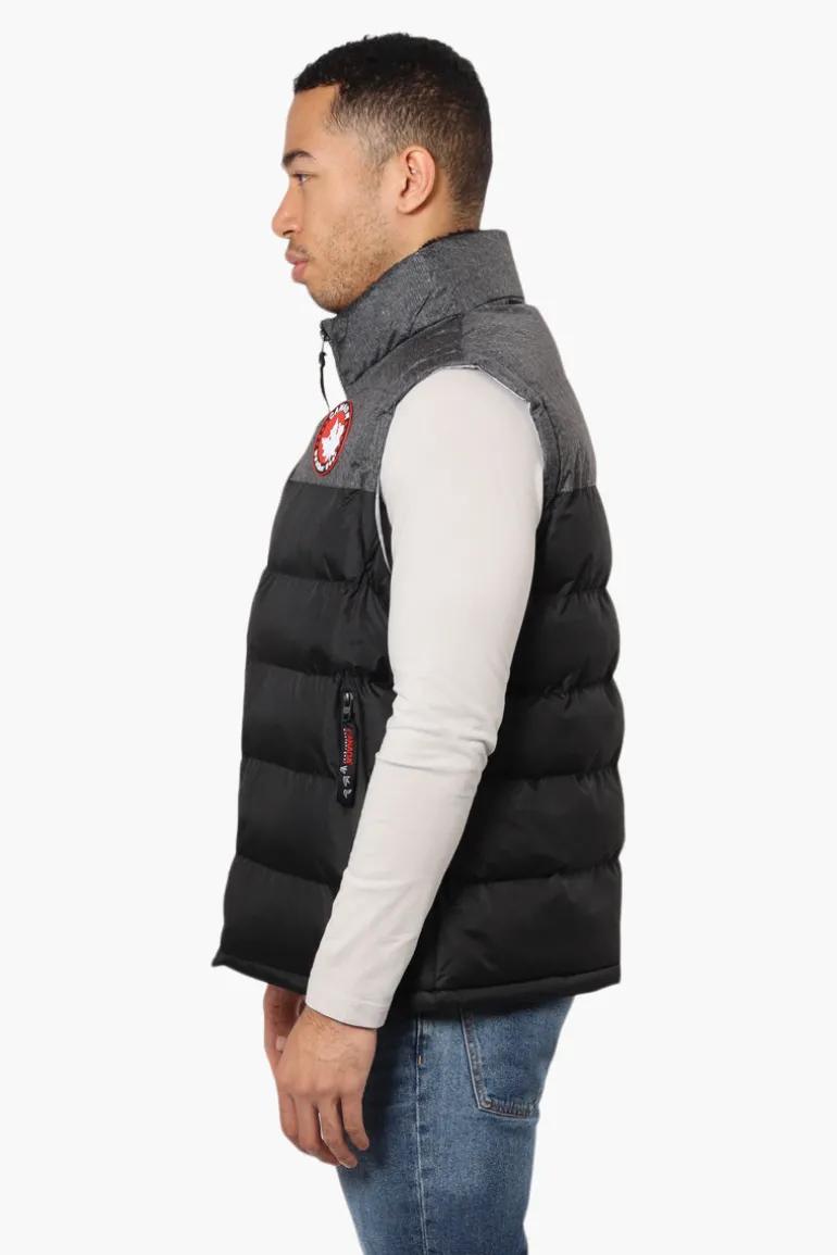 Canada Weather Gear Contrast Bubble Vest - Black