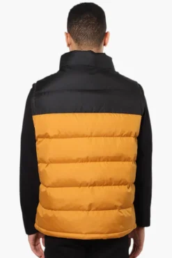 Canada Weather Gear Contrast Bubble Vest - Mustard