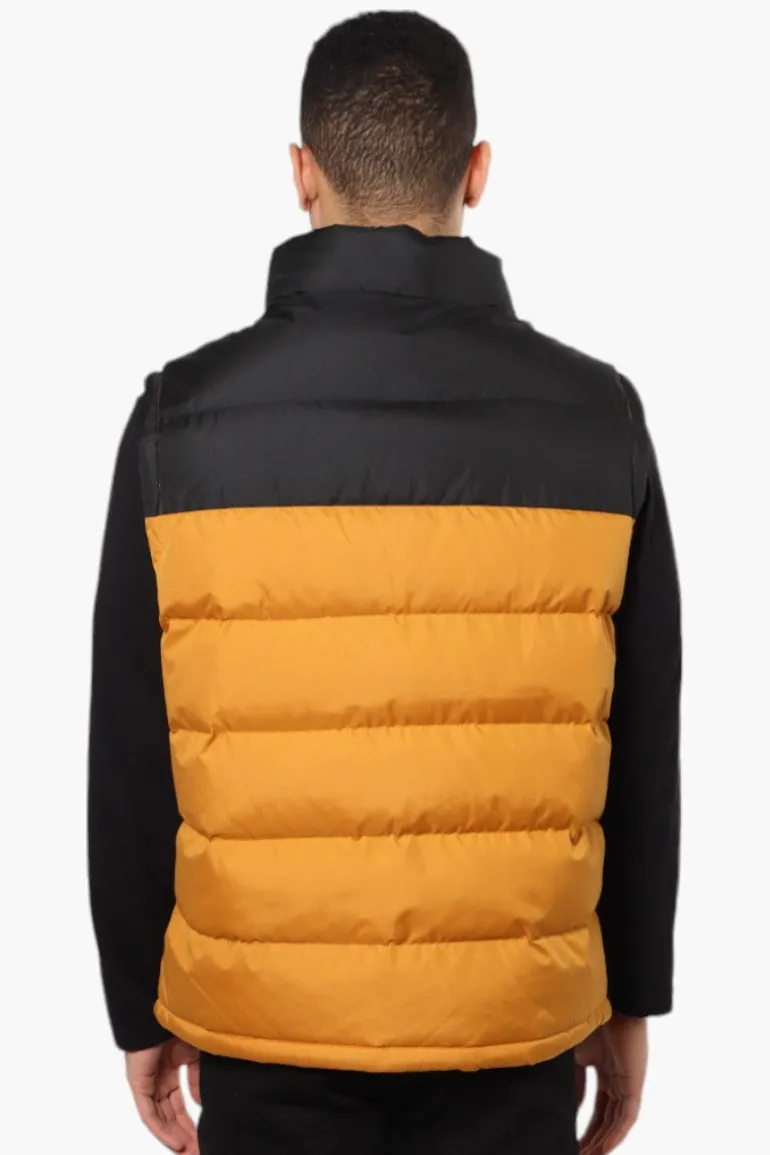 Canada Weather Gear Contrast Bubble Vest - Mustard