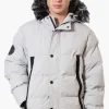 Canada Weather Gear Faux Fur Hood Parka Jacket - Stone