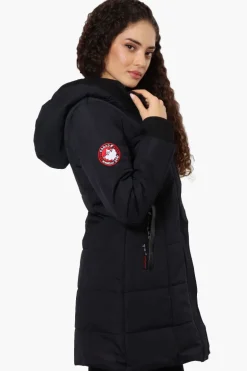 Canada Weather Gear Faux Fur Lined Hood Parka Jacket - Navy